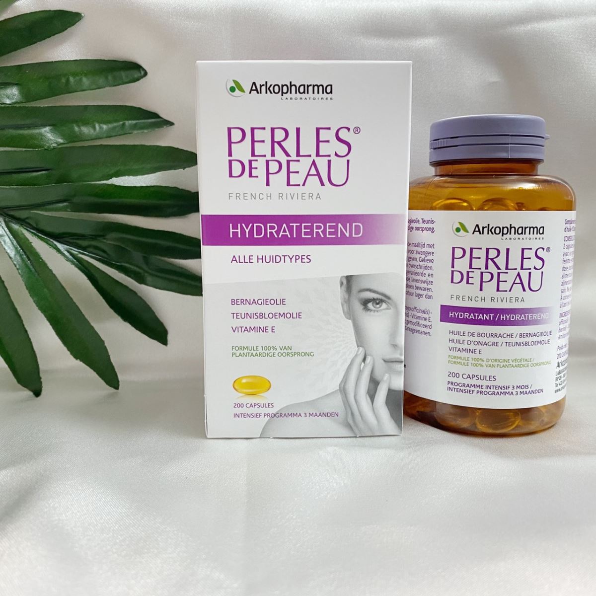 Viên Uống Đẹp Da Arkopharma Perles de Peau Hydratant của Pháp 200 viên